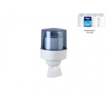 Дозатор за хартиени ролки за ръце,син