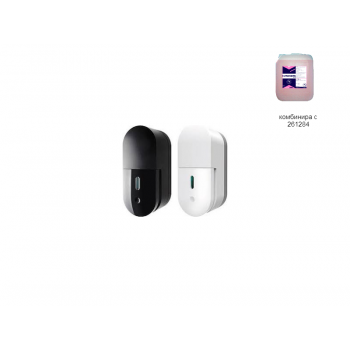 Дозатор за сапун на пяна, 1000мл, бял-Черен