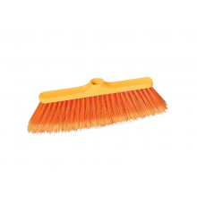 Cleaning broom orange