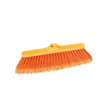 Cleaning broom orange