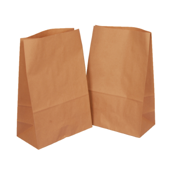 Хартиен плик КРАФТ с прав. дъно 26.5x14x40 x 50 броя