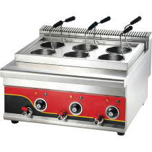 Electric pasta cooking machine - 6 baskets