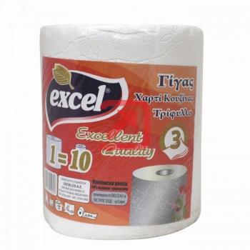Кухненскa ролкa Excel 100% цел., 3пл., 700 гр.