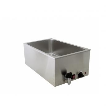 Bain Marie Showcase BMRH150 - Drain Tap/ 90°C max 