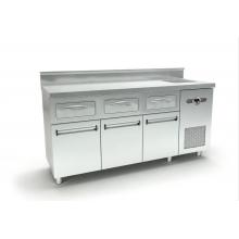 Back Bar Unit/Coffee Drawers PSCAF13560.2SIR - 2 Drawers/ 2 GN Doors