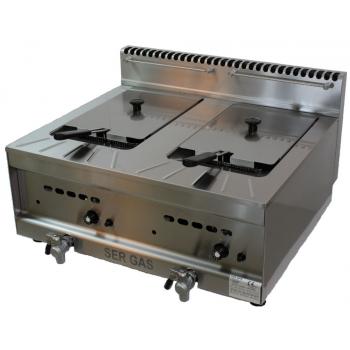 Gas Fryer GF20 - 2 x 10 Lt